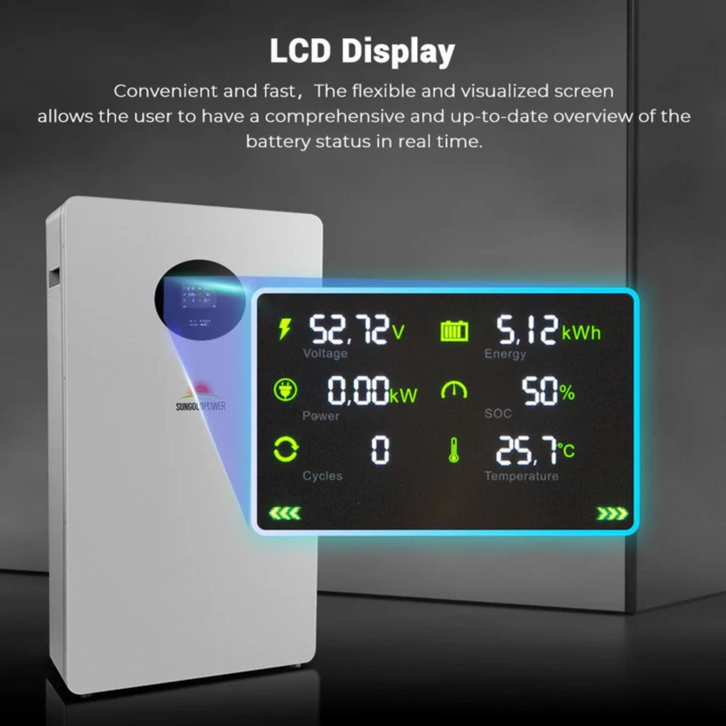 Powerwall X Lithium Battery 51.2V 200AH SG48200T
