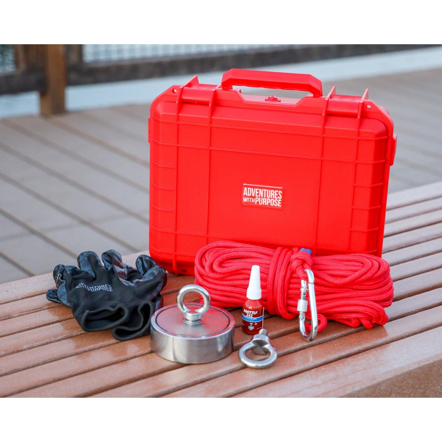 2,600 LBS 2-In-1 PULL FISHING MAGNET BUNDLE KIT