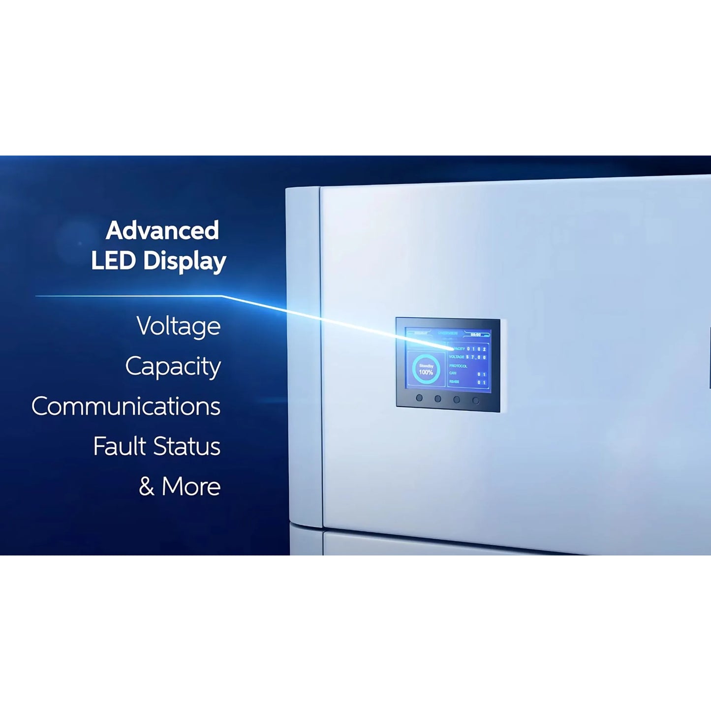48V ETHOS 5.12kWh Stackable Battery Module