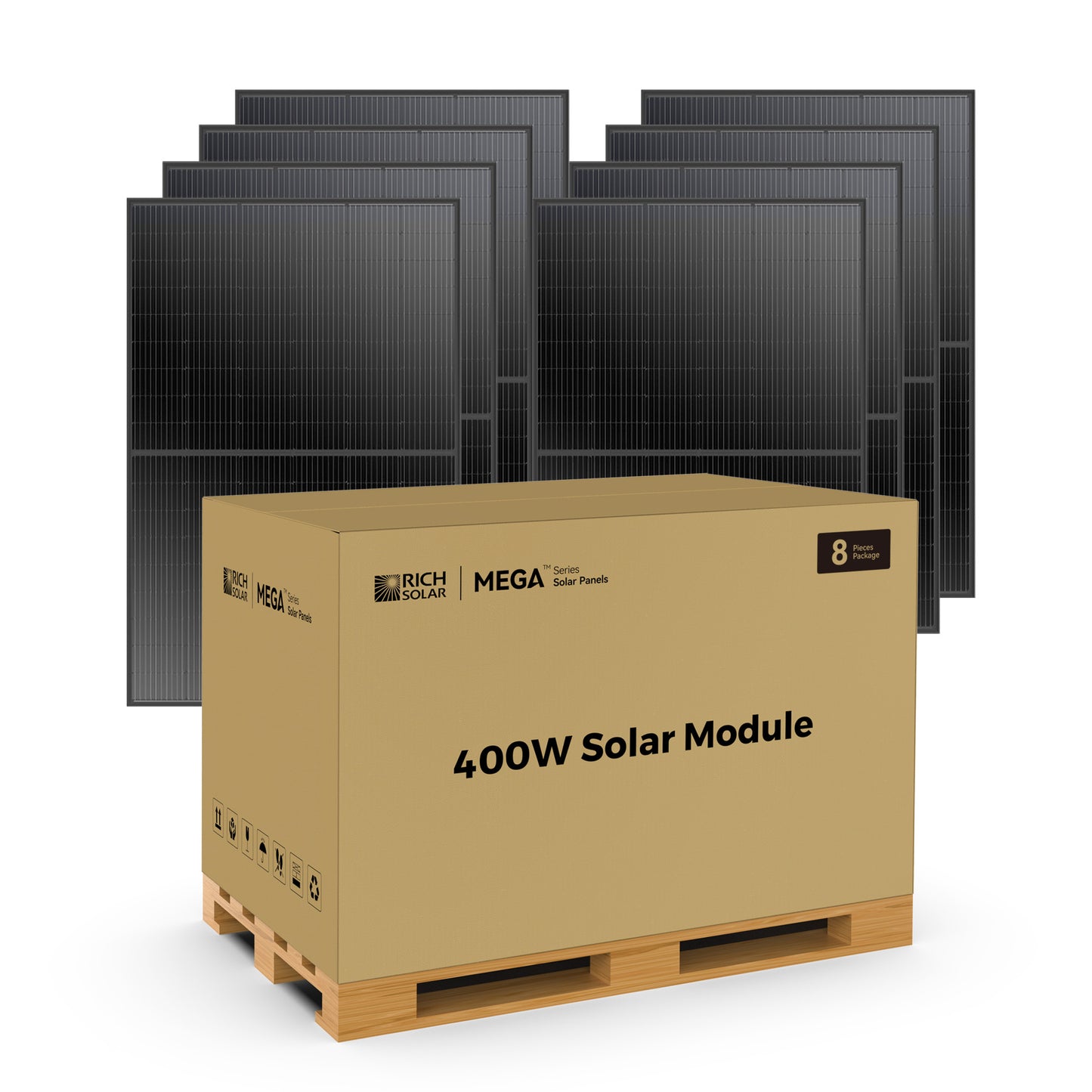 MEGA 400 | 400 Watt Solar Panel | Premium Grid-tied or Off-grid Solar Panel