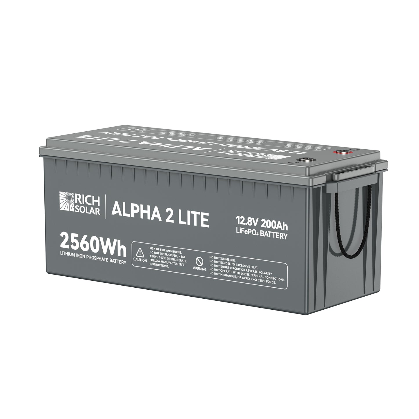 ALPHA 2 LITE | 12V 200Ah LiFePO4 Battery | Best 12V Deep Cycle Lithium Battery