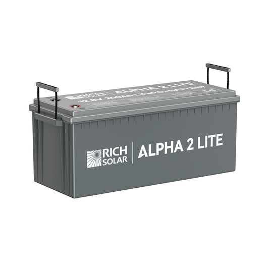 ALPHA 2 LITE | 12V 200Ah LiFePO4 Battery | Best 12V Deep Cycle Lithium Battery