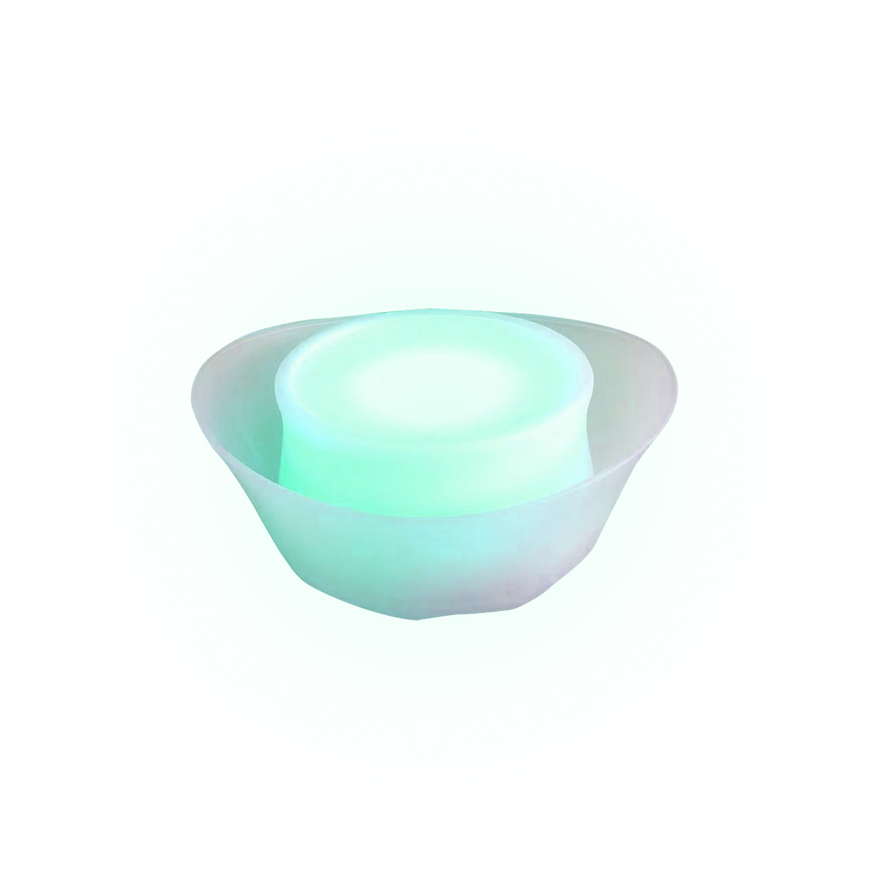 Lumi Chill Collapsible Ice Bucket & Bluetooth® Speaker with LED Party Light