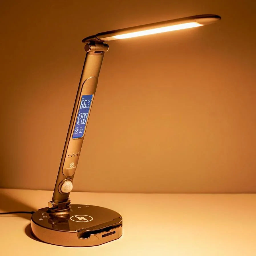 LumiCharge II | Premium Desk Lamp with Universal Phone Charger