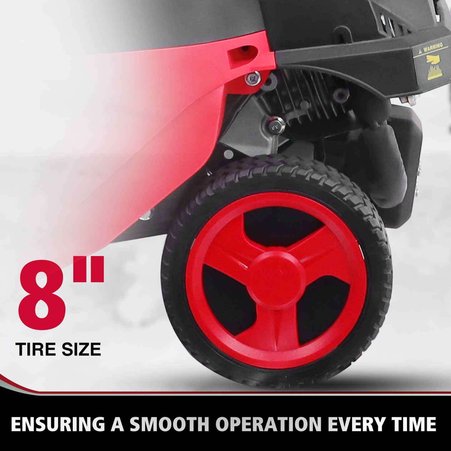 21'' 212cc Single Stage Gas Snow Blower w/ Electric Start w/ LED light MB7006B