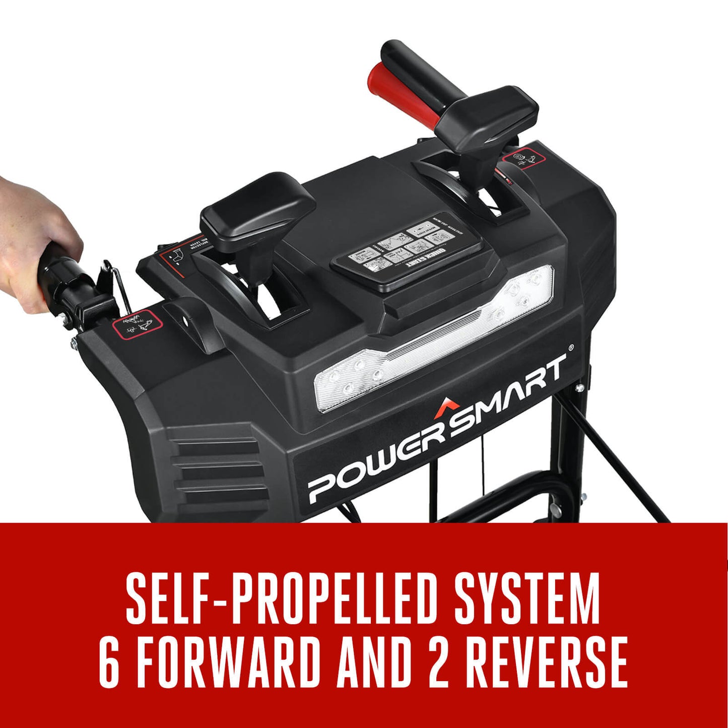 24'' 212cc Two Stage Gas Snow Blower w/ Electric Start (MB7109A)