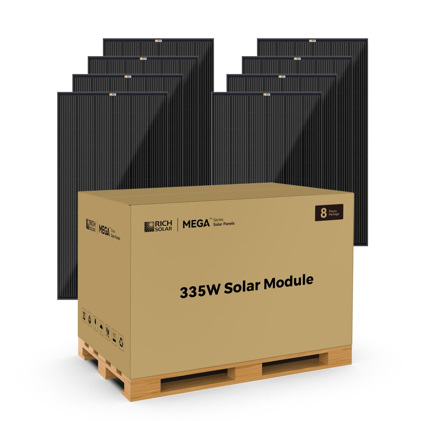 MEGA 335 | 335 Watt Solar Panel | Premium Grid-tie or Off-grid Solar Panel