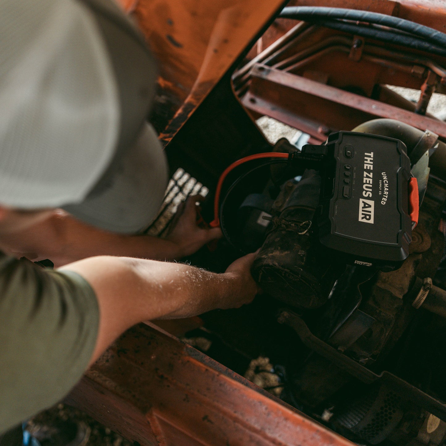 The Zeus Air Jump Starter/Inflator