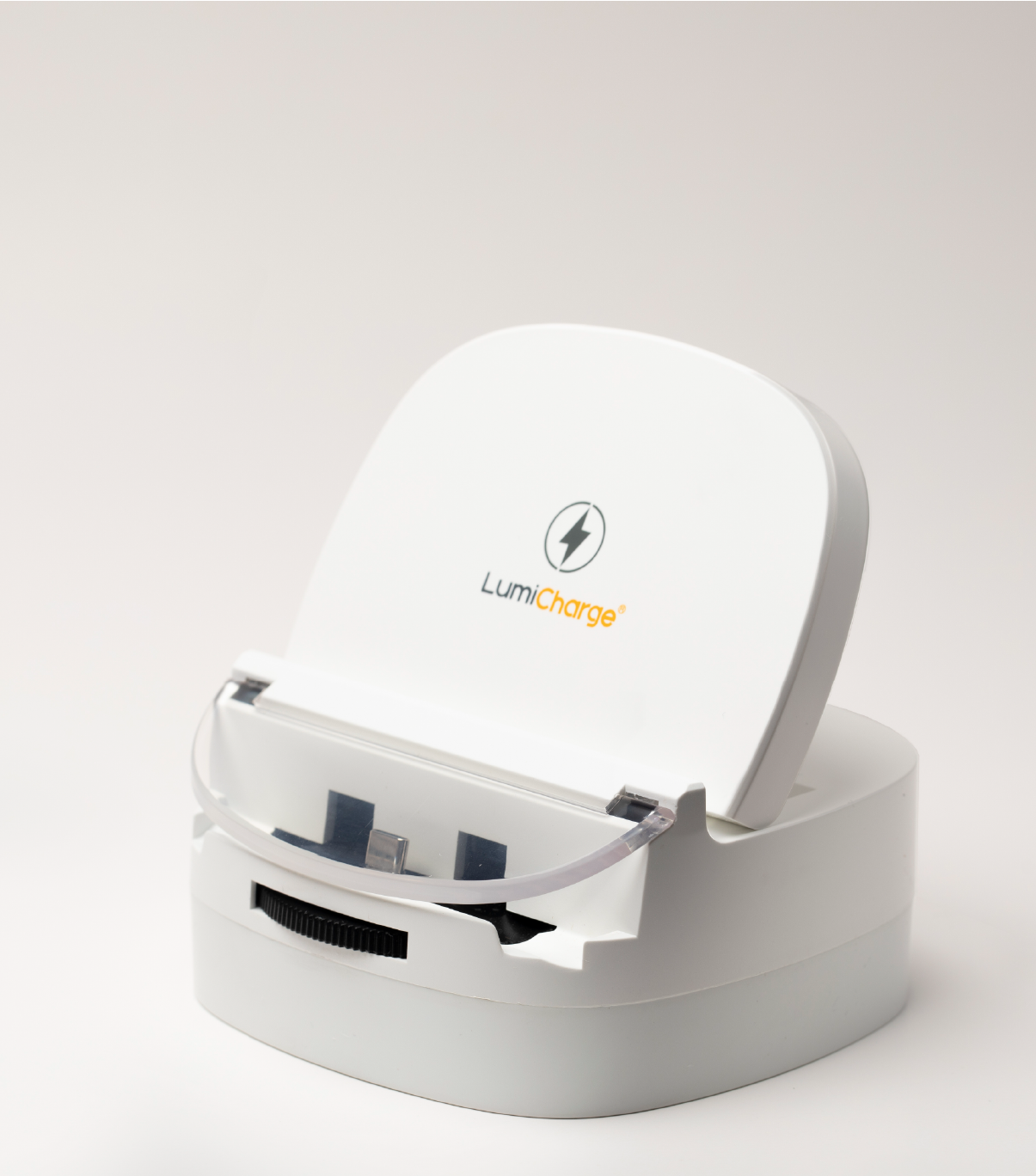 Lumicharge UD- iPhone 16, 15, 14, 13, 12, X and Android Charger - Adjustable Fast Wireless Charger