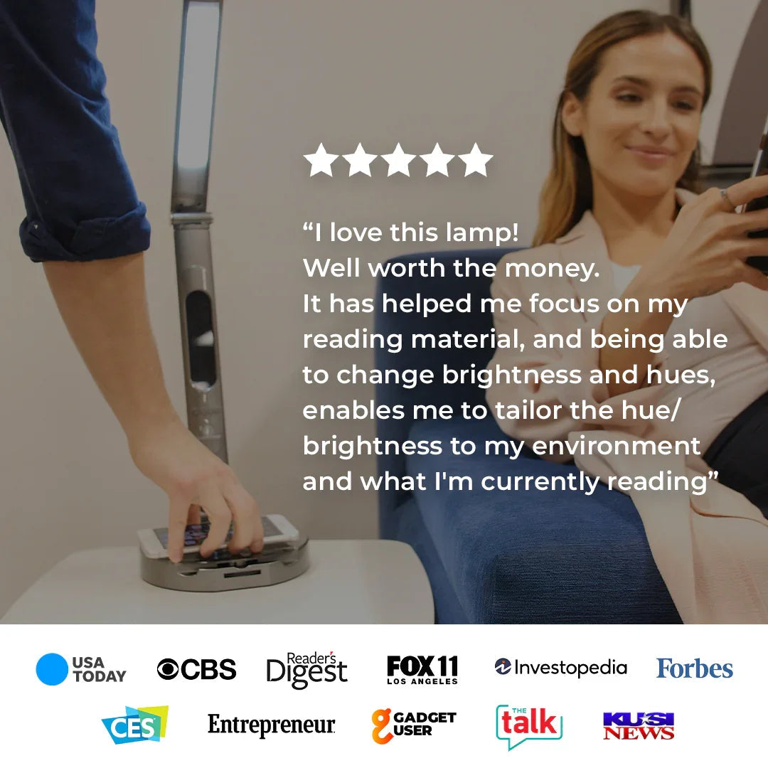 LumiCharge II | Premium Desk Lamp with Universal Phone Charger