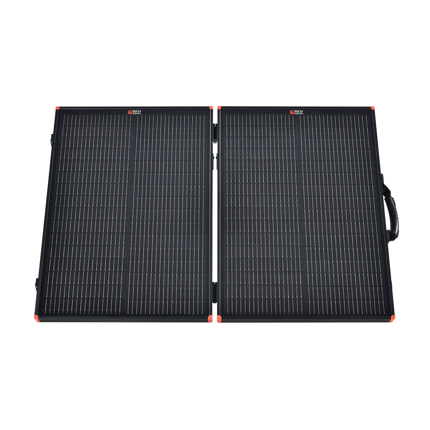 MEGA 100 Portable Briefcase Solar Panel | 100 Watt Portable Solar Panel | Premier 12V Portable Solar Panel for Generators, Power Stations, Vans | High Efficiency