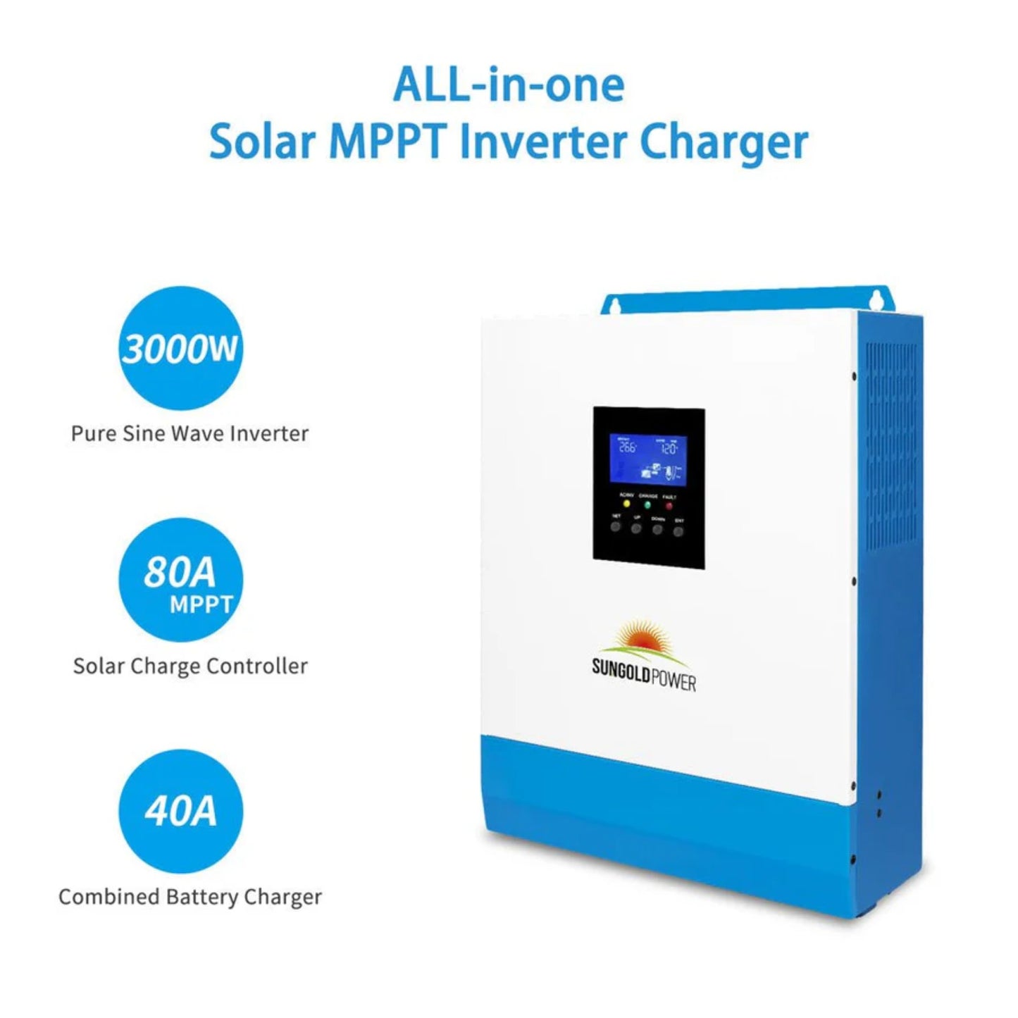 3000W 24V Solar Inverter Charger