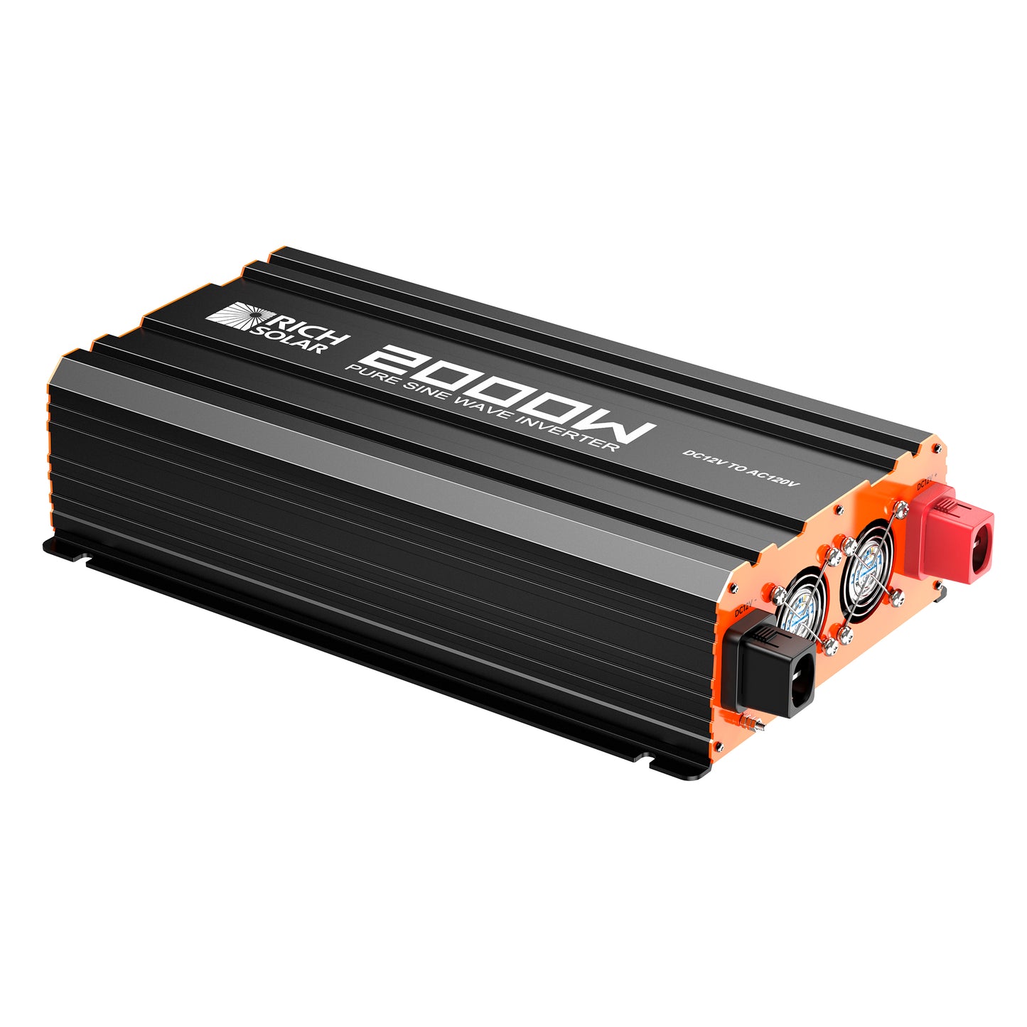 NOVA PURE 2K | 2000 Watt (2kW) 12 Volt Industrial Pure Sine Wave Inverter | Powerful 2000W 12V Off-Grid Inverter for RVs, Trailers, Campers, Vans, Trucks, Overlanders, Boats