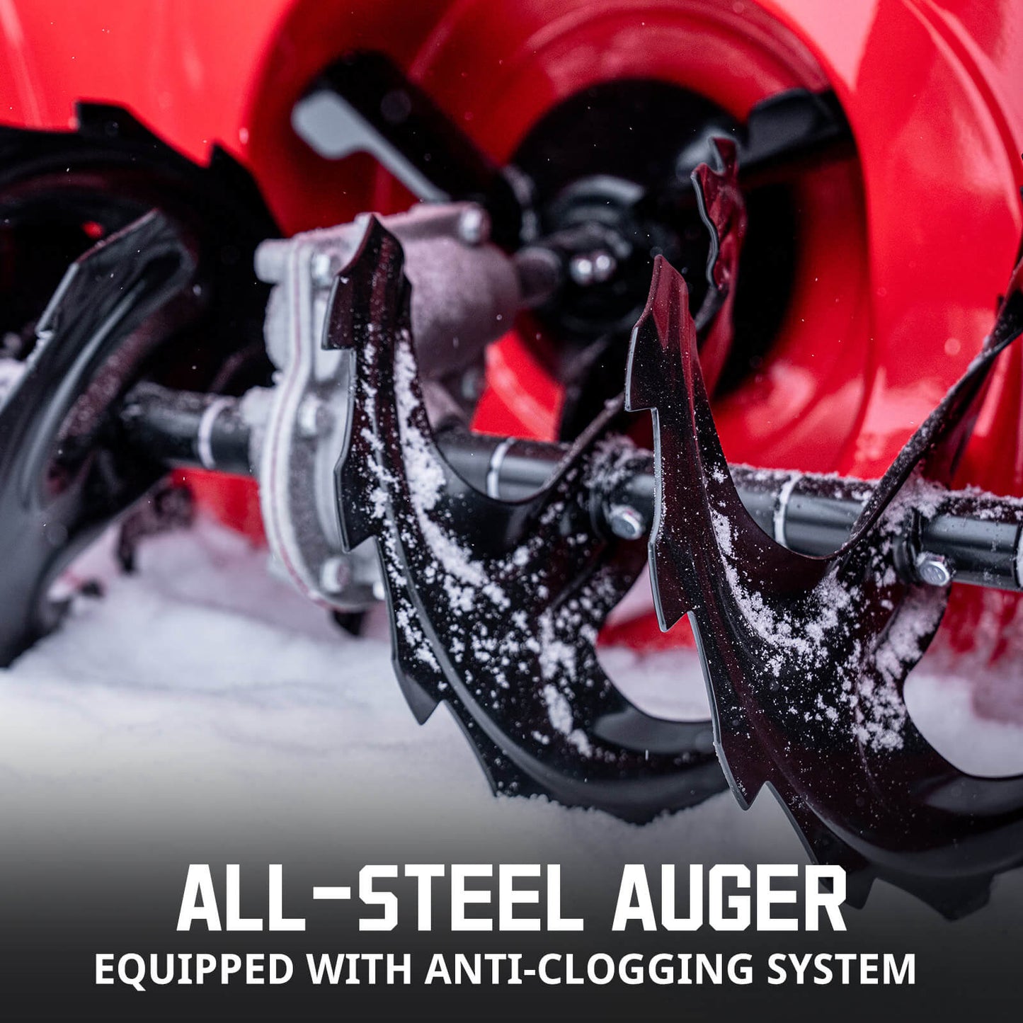 24'' 212cc Heavy-Duty Two Stage Self-Propelled Gas Snow Blower w/ Electric Start & Heated Handle DB7108B