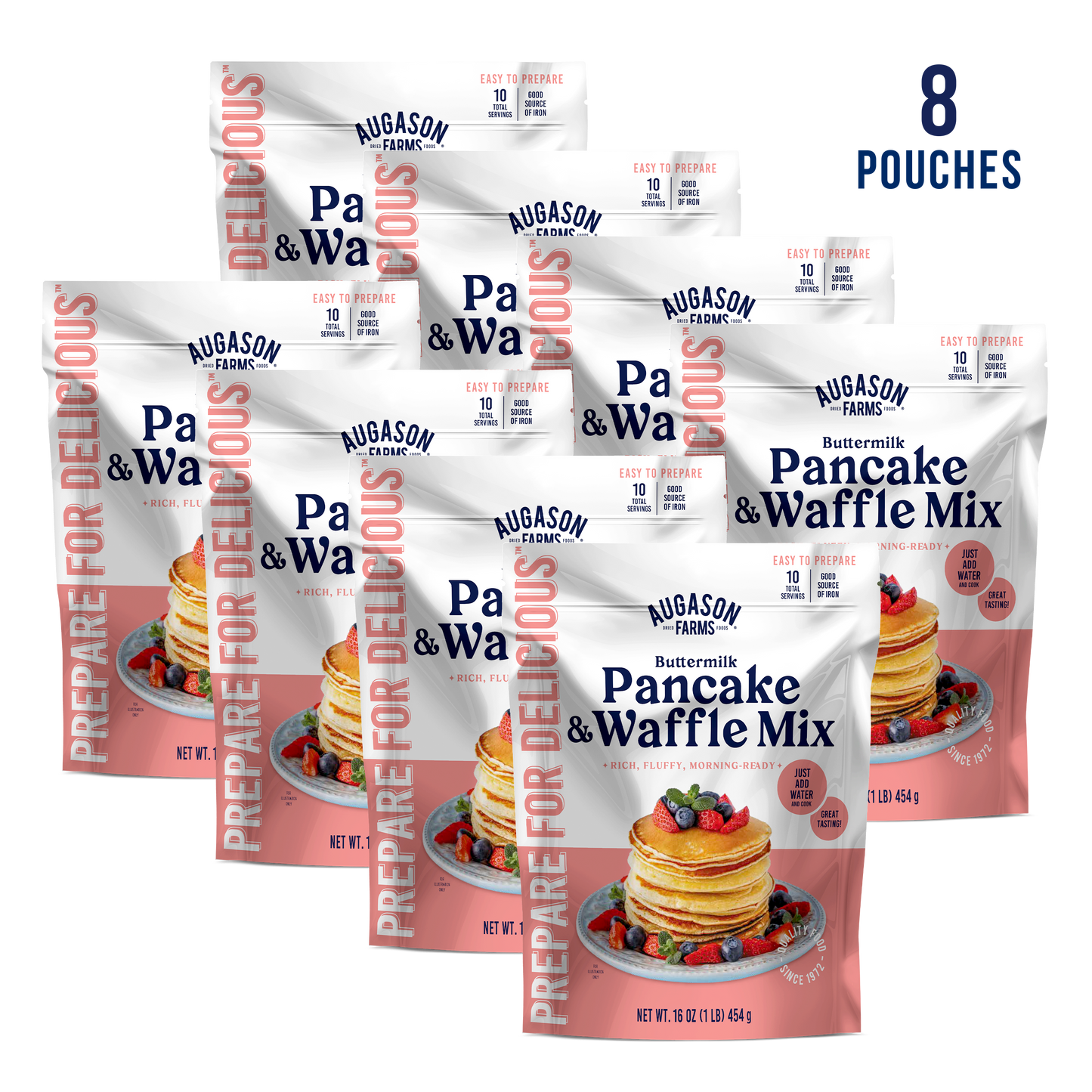 Buttermilk Pancake & Waffle Mix Pouch, 10 Servings