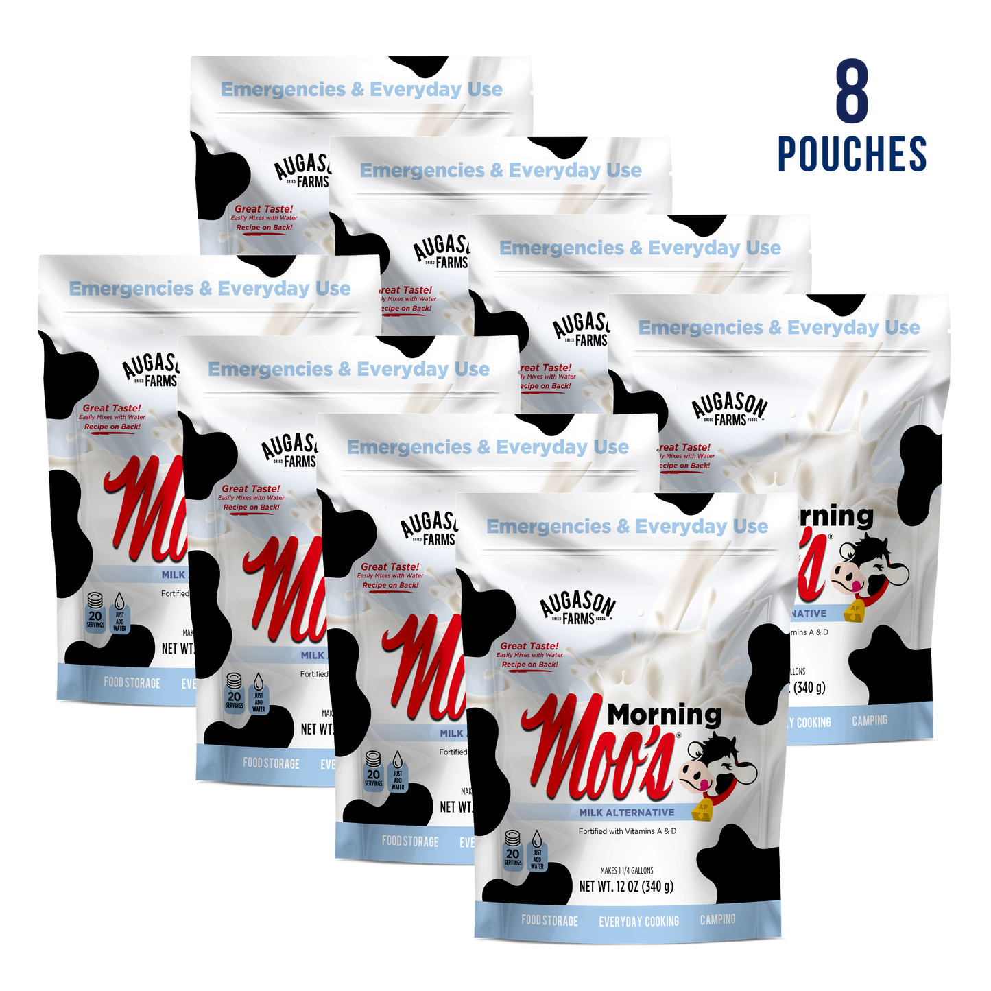 Morning Moo’s Milk Alternative Pouch, 20 Servings
