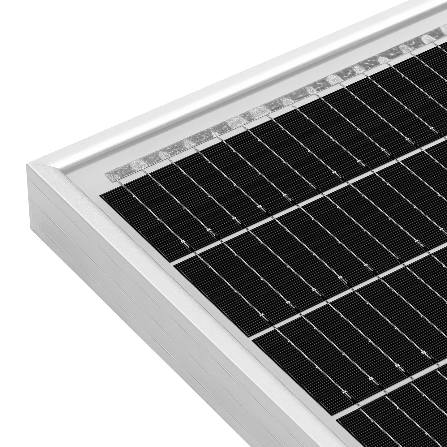 MEGA 50 | 50 Watt Solar Panel | Compact 12V Off-Grid Solar Panel for Boats, Vans, Trailers | 25-Year Output Warranty | UL Certified