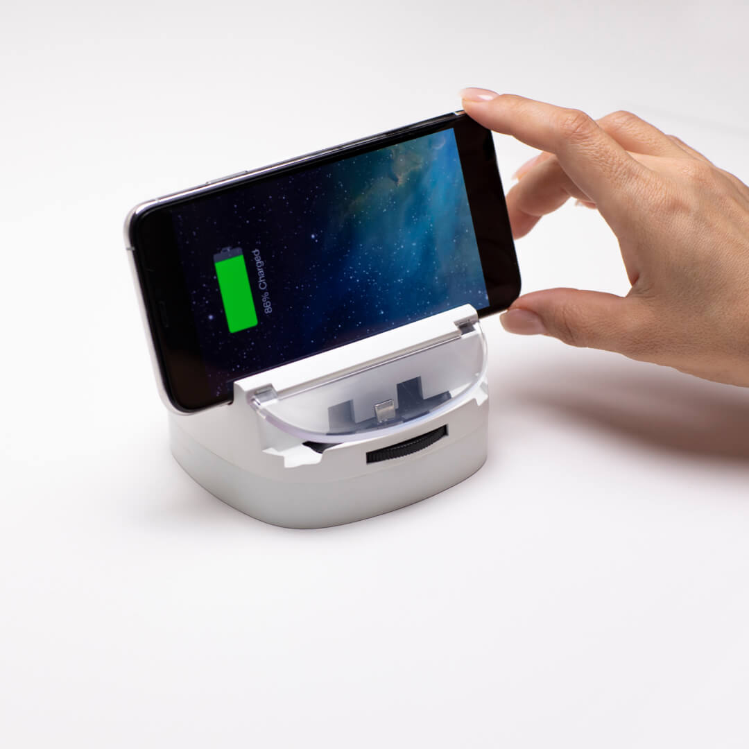 Lumicharge UD- iPhone 16, 15, 14, 13, 12, X and Android Charger - Adjustable Fast Wireless Charger