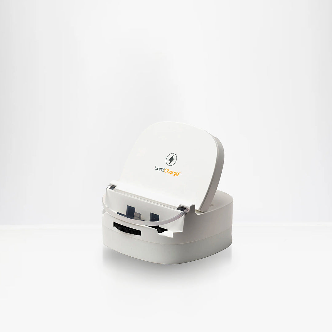 Lumicharge UD- iPhone 16, 15, 14, 13, 12, X and Android Charger - Adjustable Fast Wireless Charger