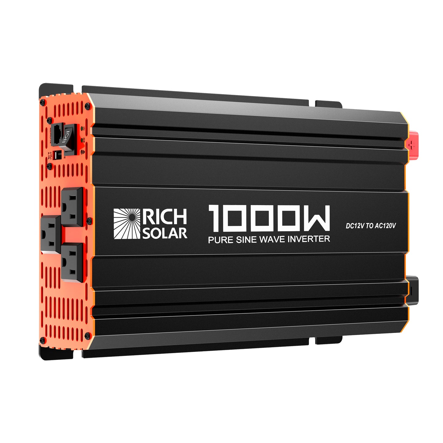 NOVA PURE 1K | 1000 Watt (1kW) 12 Volt Industrial Pure Sine Wave Inverter | Powerful 1000W 12V Off-Grid Inverter for RVs, Trailers, Campers, Vans, Trucks, Overlanders, Boats