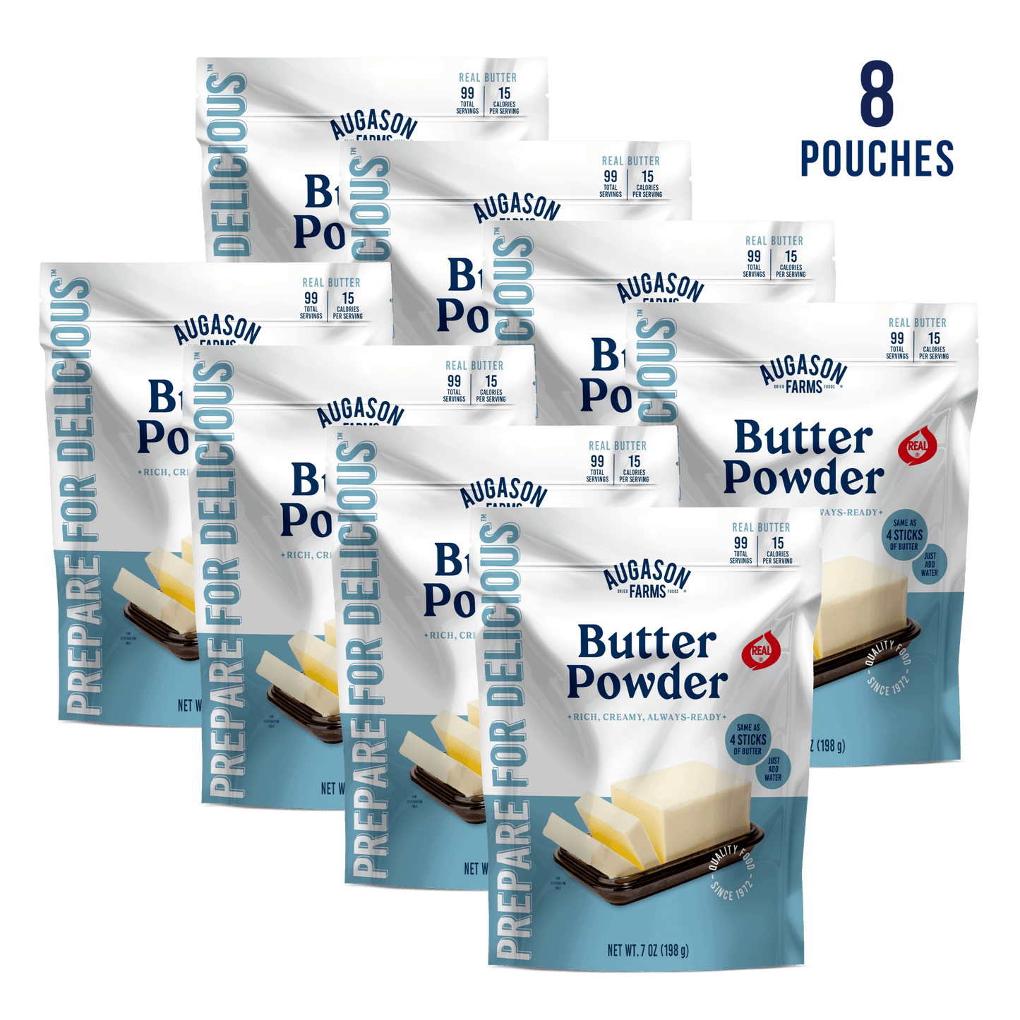 Butter Powder Pouch, 99 Servings