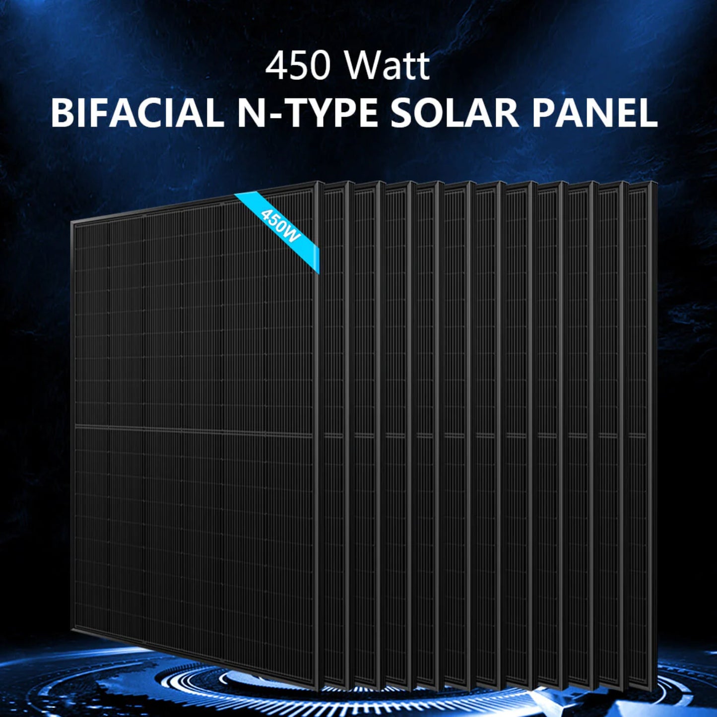 Complete OFF-GRID Solar Kit 12000W 48V 120V/240V Output 10.24KWH Lithium Battery 5400 Watt Solar Panel