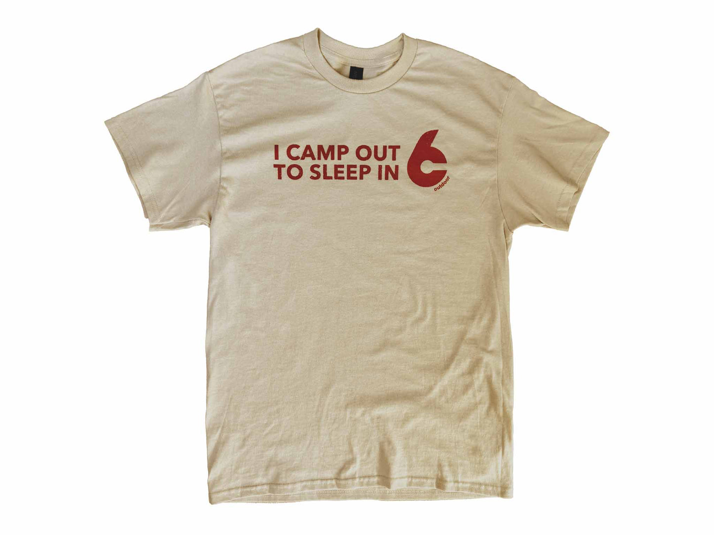 CAMP OUT SLEEP IN T-SHIRT